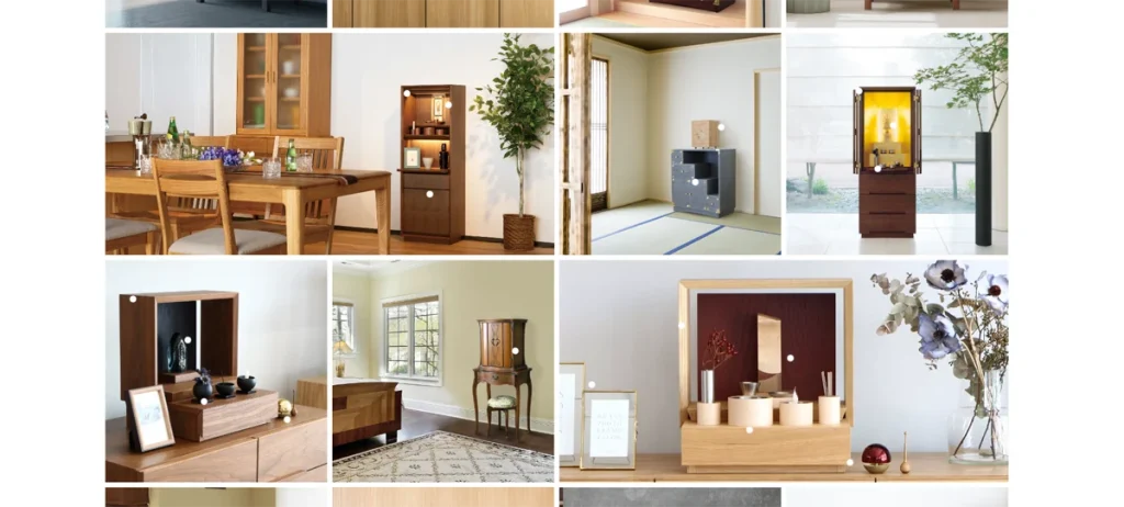 祈り空間のインテリア実例集を新設